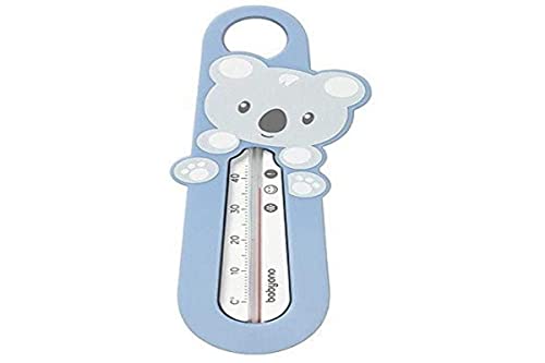 Babyono Baby Bad Thermometer - Schwimmender Badethermometer (Blau), 1 Stück (1Er Pack)