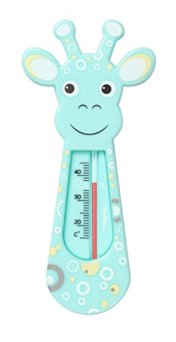 Babyone Schwimmendes Badethermometer, Design: Giraffe, Babysicher, Analog
