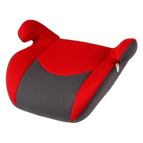 Autositzerhöhung Belina Full Von United Kids Gruppe Ii/Iii (15-36 Kg) Kindersitz Autositz (43 X 36 X 18,5 Cm), Farbe:rot-Grau