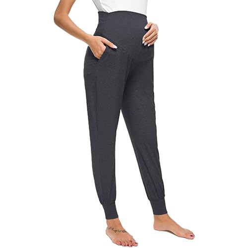 Umstandhose Baggy Freizeithose Für Schwangere Schwangerschafts Schlafanzug Pyjamahose Jogginghose Lange Hosen Yogahose Damen