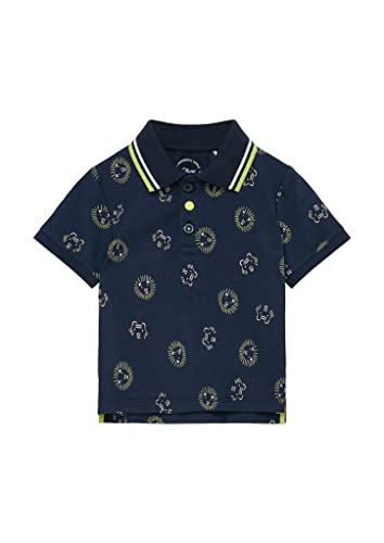 S.oliver Baby Boys 2128690 Poloshirt, Kurzarm, Blue, 80