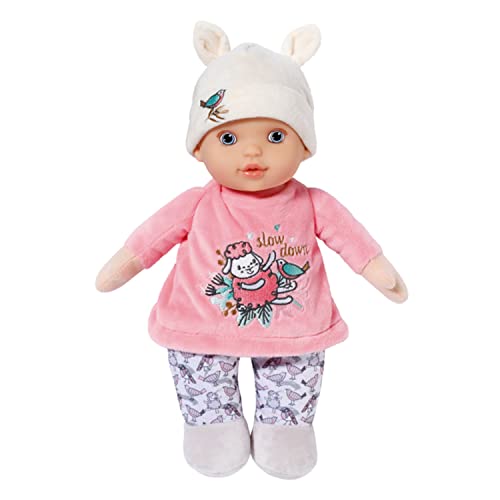 Baby Annabell Sweetie For Babies - 30 Cm Soft Bodied Doll With Integrated Rattle - Suitable From Birth - 706428, Rosa