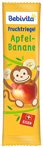 Bebivita Früchte-Riegel Apfel-Banane, 20Er Pack (20 X 25 G)