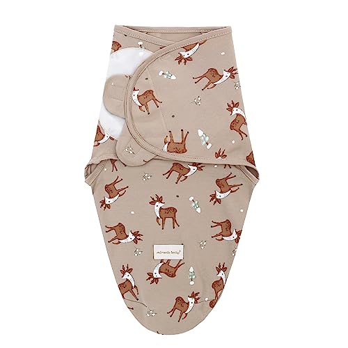 Baby Pucktuch Babydecke 100% Baumwolle Baby Pucksack Puckschlafsack Geschenkset Für Junge Mädchen Unisex Neugeboren (Giraffe, S)