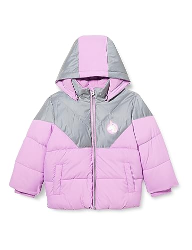 Name It Baby-Mädchen Nmfmaren Puffer Jacket Reflective Pufferjacke, Violet Tulle, 80