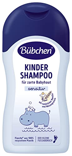 Bübchen Kinder Shampoo, 400 Ml – Milde Haarwäsche Für Babys Und Kinder Ohne Tränen, Babyshampoo Für Leicht Kämmbares Haar, Ohne Silikone