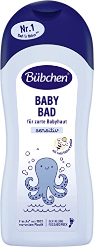 Bübchen Baby Bad, 1000 Ml – Milder Cremig-Weicher Schaum Für Babys, Pflegendes Kinderbad Zur Sanften Reinigung Zarter Babyhaut, Ohne Silikone