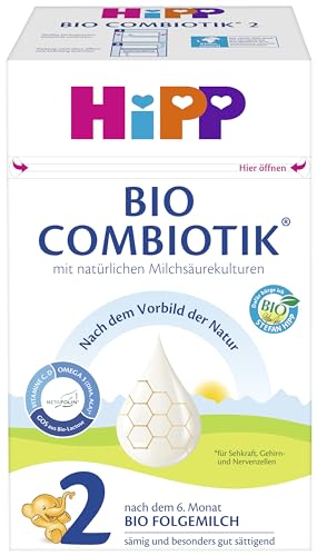 Hipp Bio Milchnahrung 2 Bio Combiotik, 4Er Pack (4 X 600G)