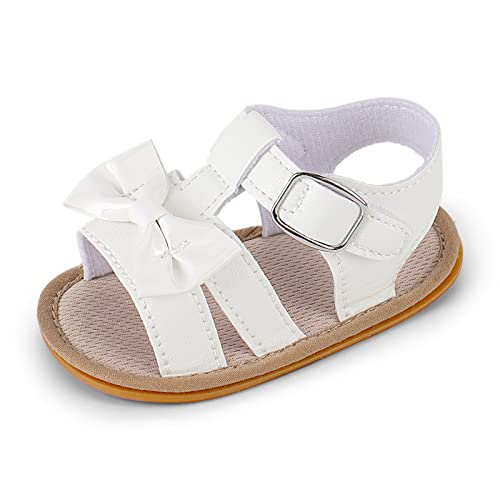 Masocio Baby Sandalen Mädchen Baby Sommer Schuhe Babyschuhe Sommerschuhe 9 Größe 19 Sandals 6-12 Monate Beige