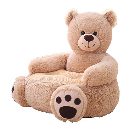 Vinecrown Kinder Sitzsack Sitzkissen Baby Hocker Stuhl Kinderspielzeug (Teddy)